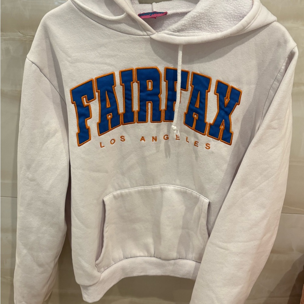 Edikted White Fairfax Hoodie